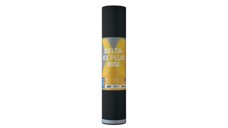 Leier Dörken Delta XX-Plus Light páraáteresztő tetőfólia ragasztósávval 120gr/m2