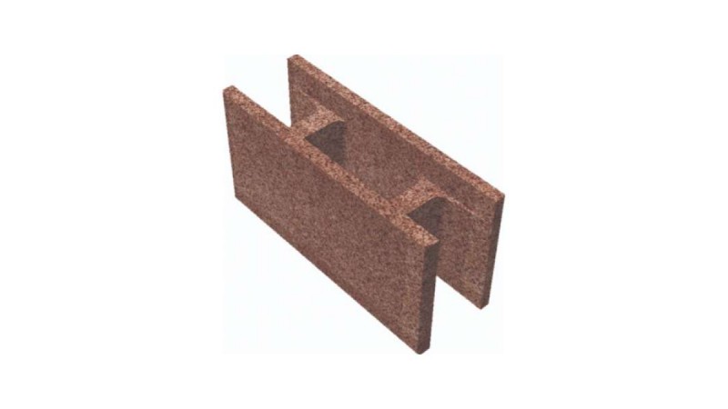 Durisol DMI 17/12 L hanggátló falazóelem