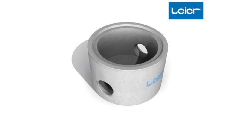 Leier AFE L KN fenékelem csaphornyos illesztéssel, künet nélkül