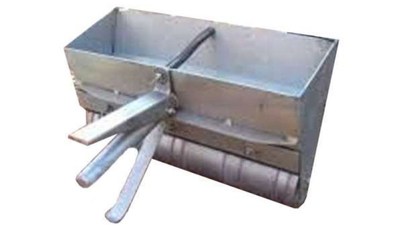 Habarcsterítő kocsi 30/25 cm tüzihorganyozva, szűkítővel