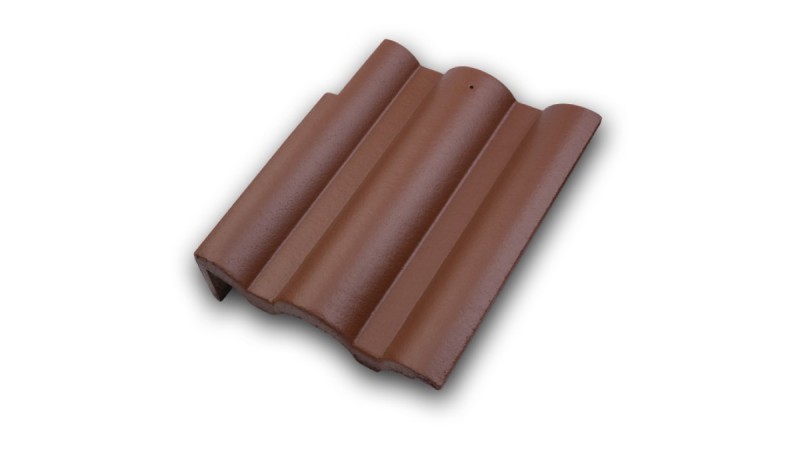 Leier Toscana Classic balos szegélycserép - mogyoró