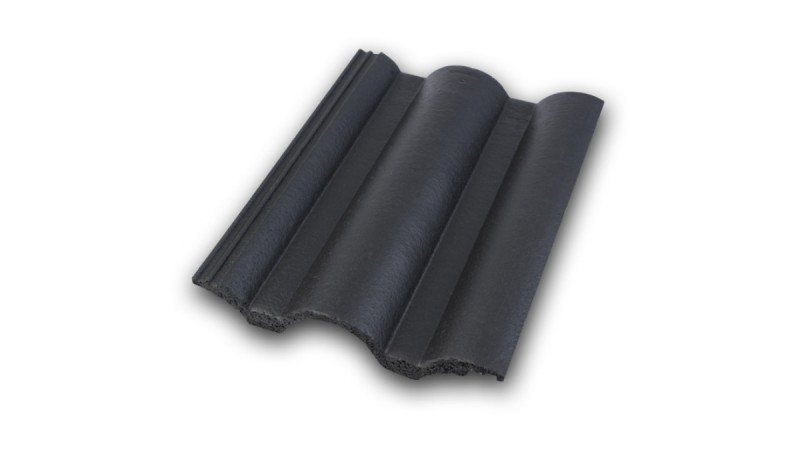 Leier Toscana Classic szellőzőcserép - fekete