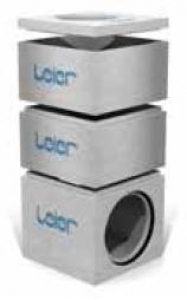 Leier AME 150x150/75 L aknamagasító elem, továbbépíthető