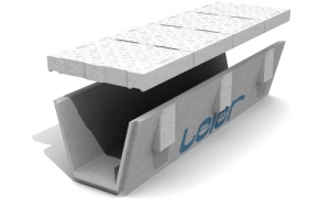 Leier ÁBE 30/40-200 L A15 árokburkoló elem