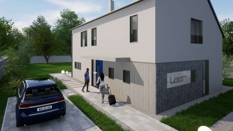 Leier mintaház épül Szentendrén